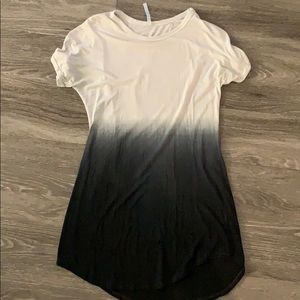 Ombré T shirt dress
